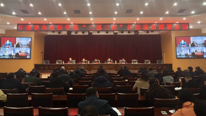 我院“抓学习促提升、抓执行促落实、抓效能促发展”行动动员部署会议召开