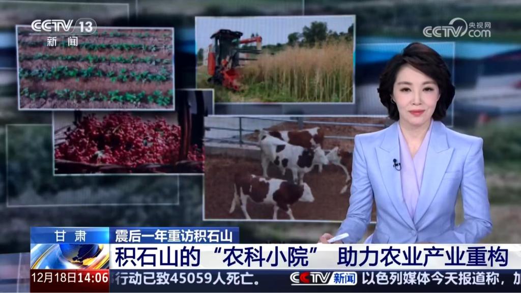 积石山的“农科小院”助力农业产业重构