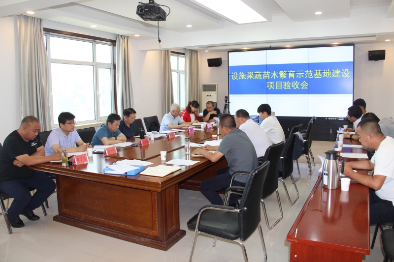 院长马忠明一行赴张掖试验站（场）检查成果推介会筹备情况并验收项目