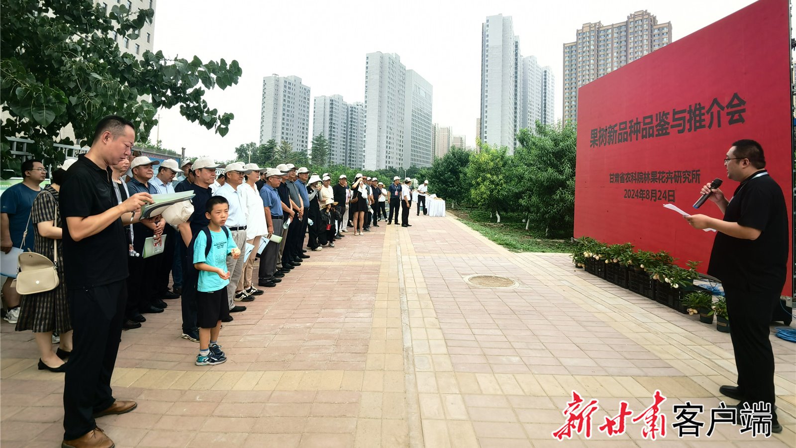 选育优质品种 做大林果产业——甘肃省农科院林果花卉研究所果树新品种品鉴推介会见闻