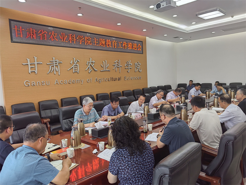 我院召开学习贯彻习近平新时代中国特色社会主义思想主题教育工作推进会